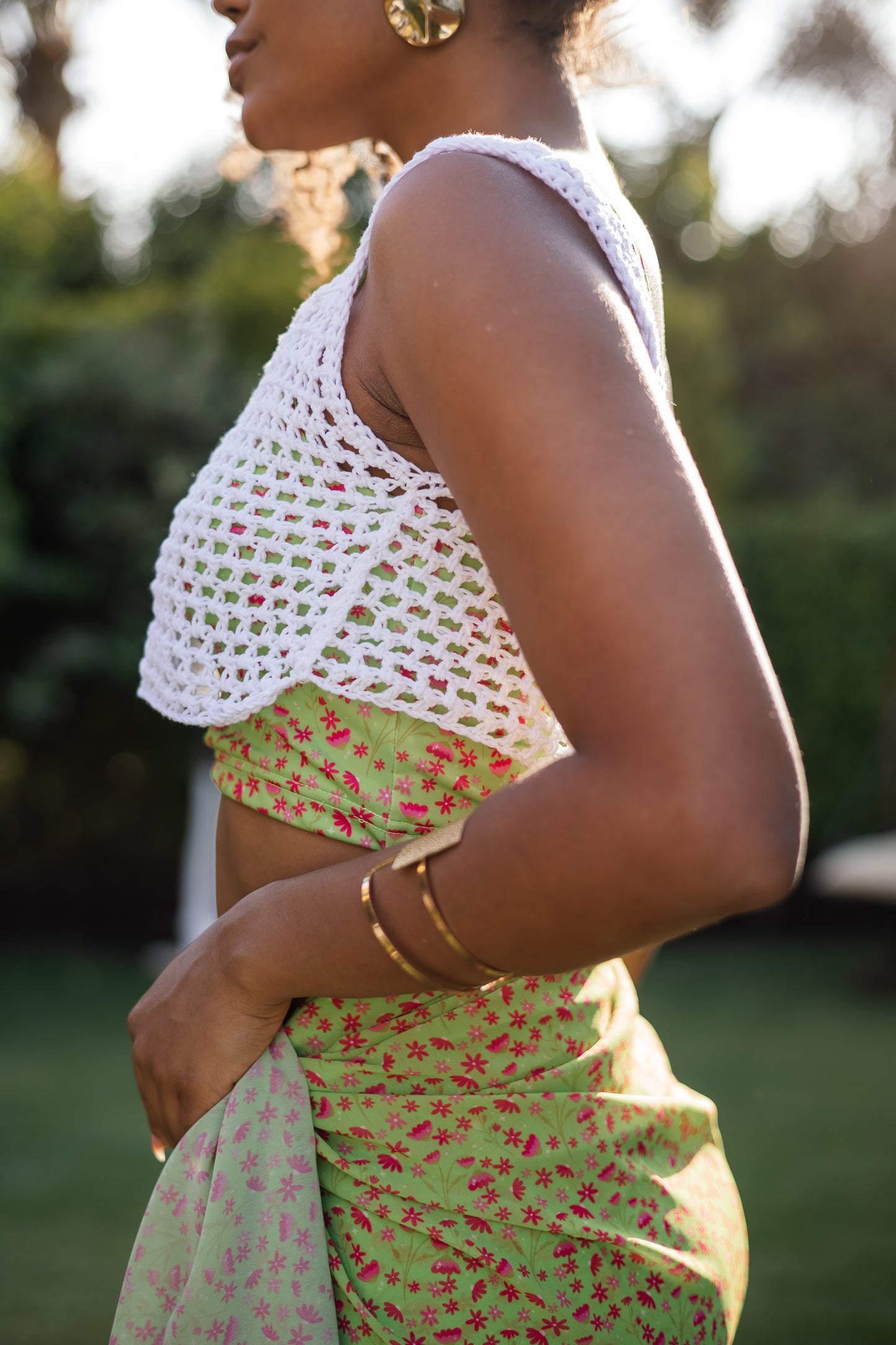 The 'Love Loop' Crochet Crop-top