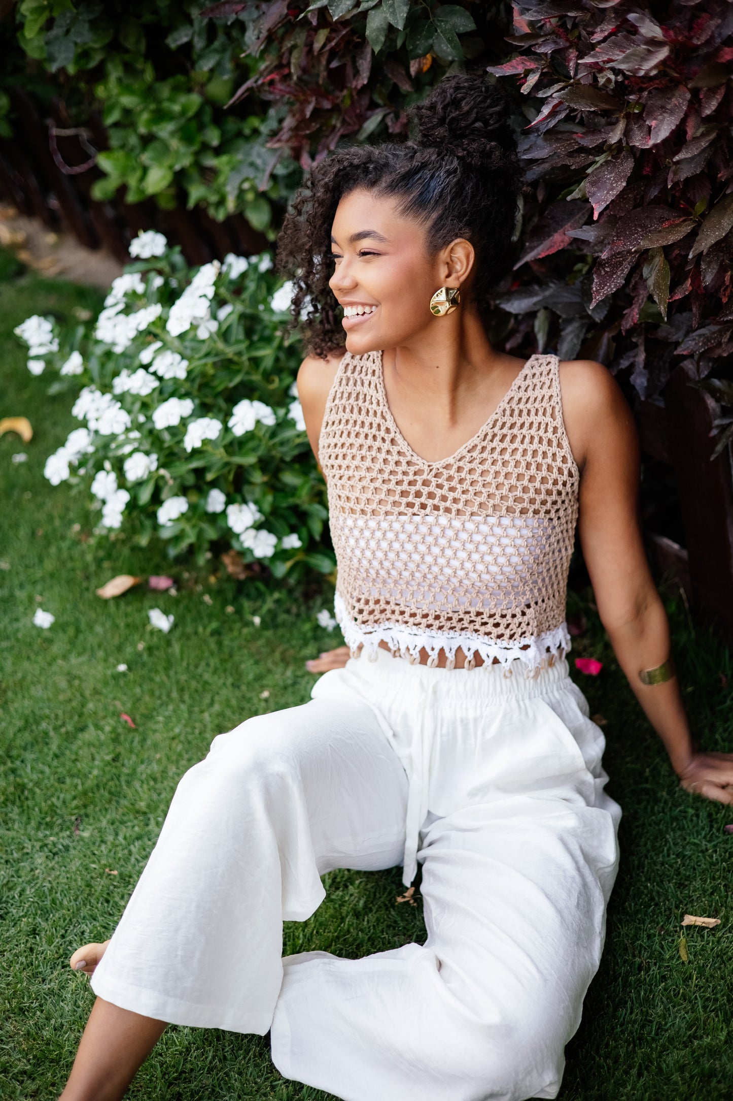 The 'Hooked On It' Crochet Top