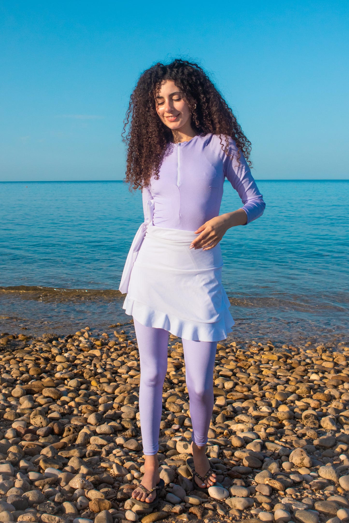 The 'Freedom' Wrap Swim-skirt
