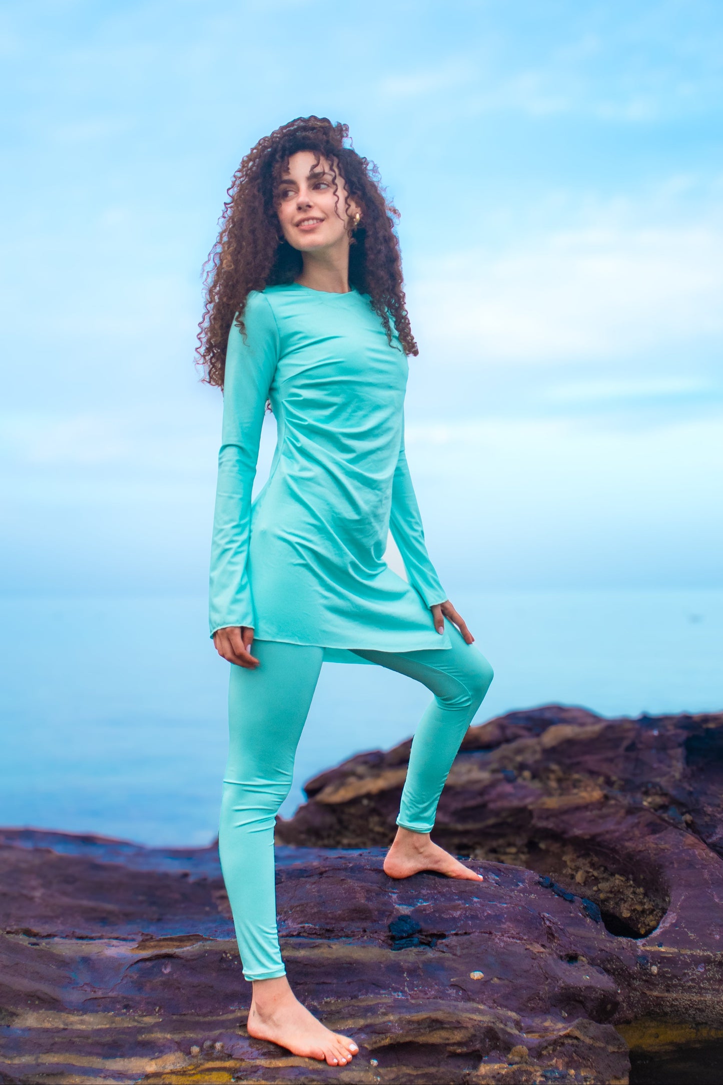 The 'Assymetrical ' Burkini Top